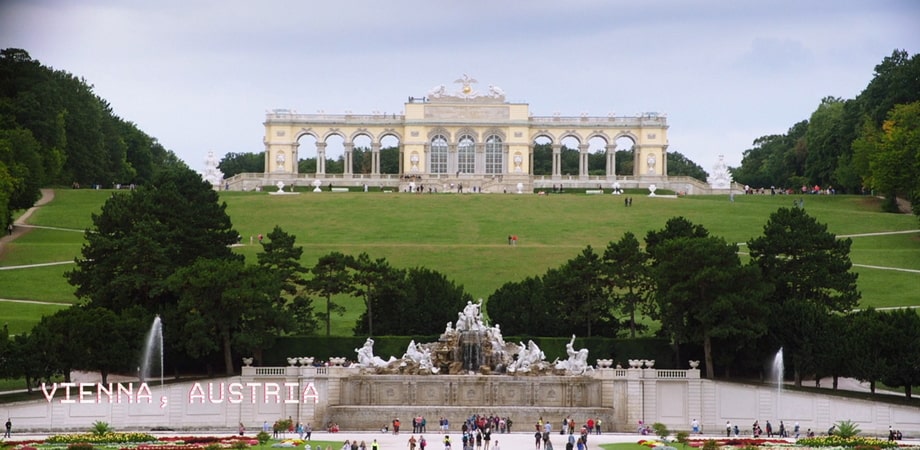 Schonbrunn Palace as a filming location