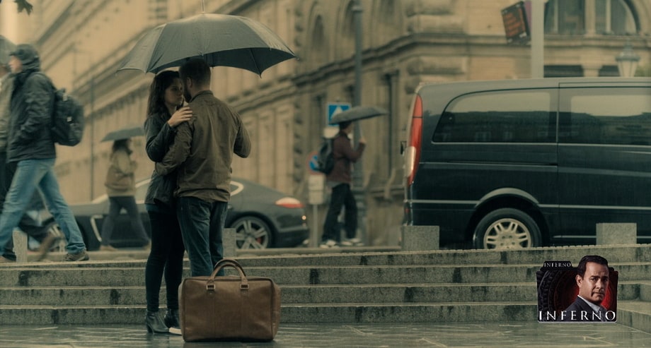 BERTRAND ZOBRIST and Sienna Miller in Budapest