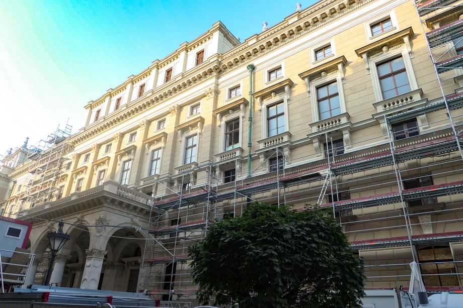 Opera House on Andrassy ut Street.