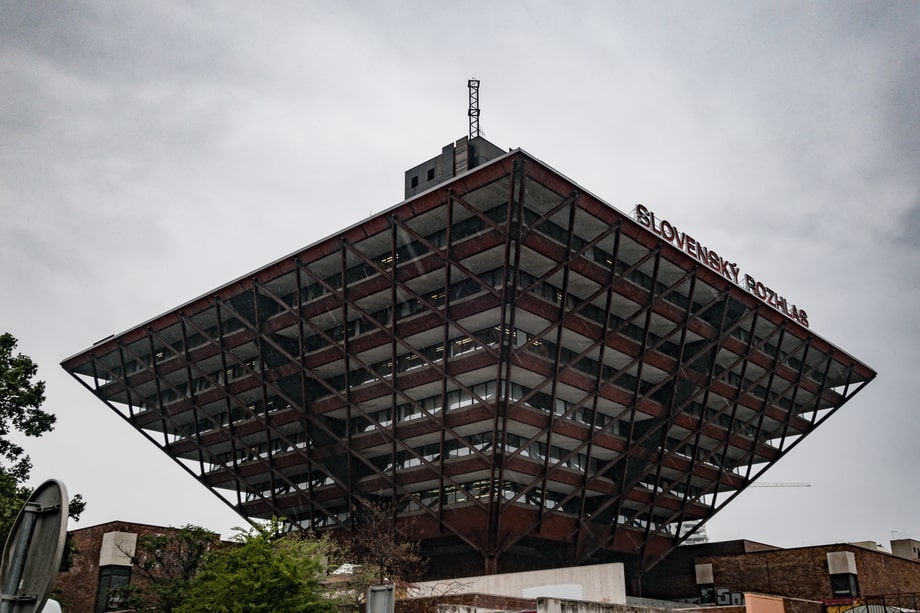 Slovenského Rozhlasu’ or ‘Slovak Radio Building’