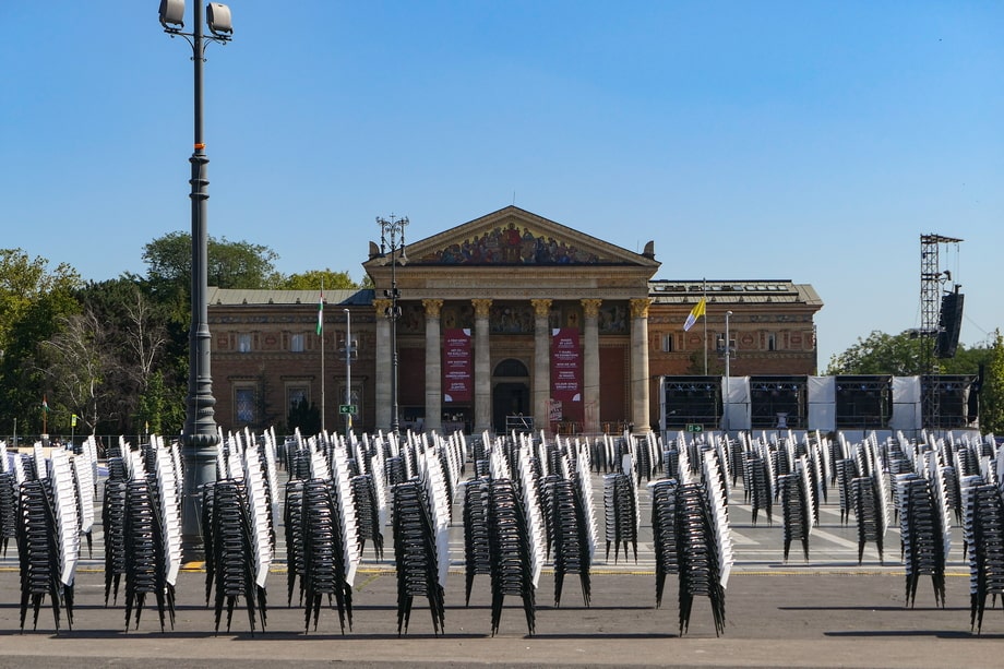 The Heroes’ Square in Budapest
