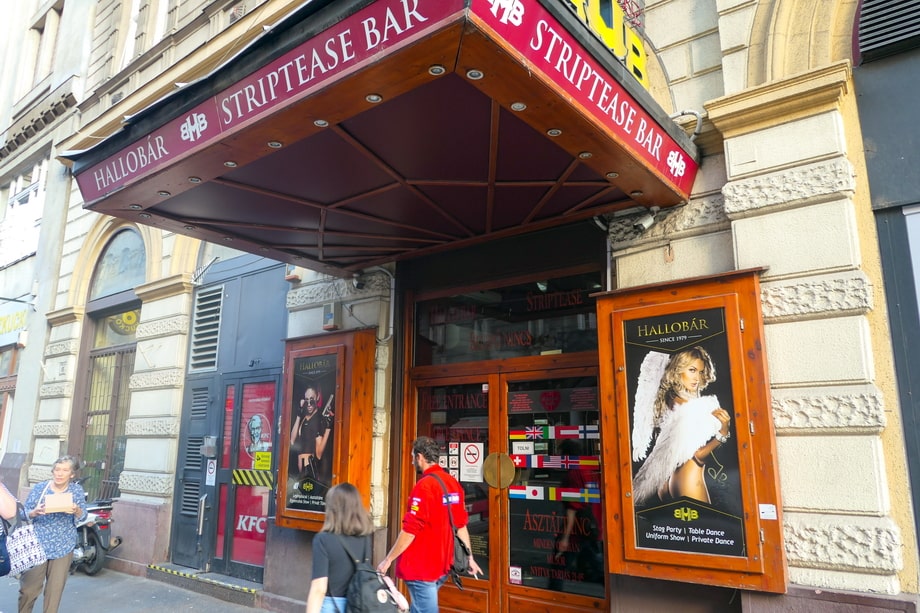 Hallobar in Budapest