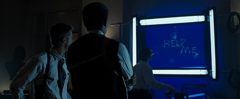 Cold blue color pallette in Seven 1995 by David Fincher