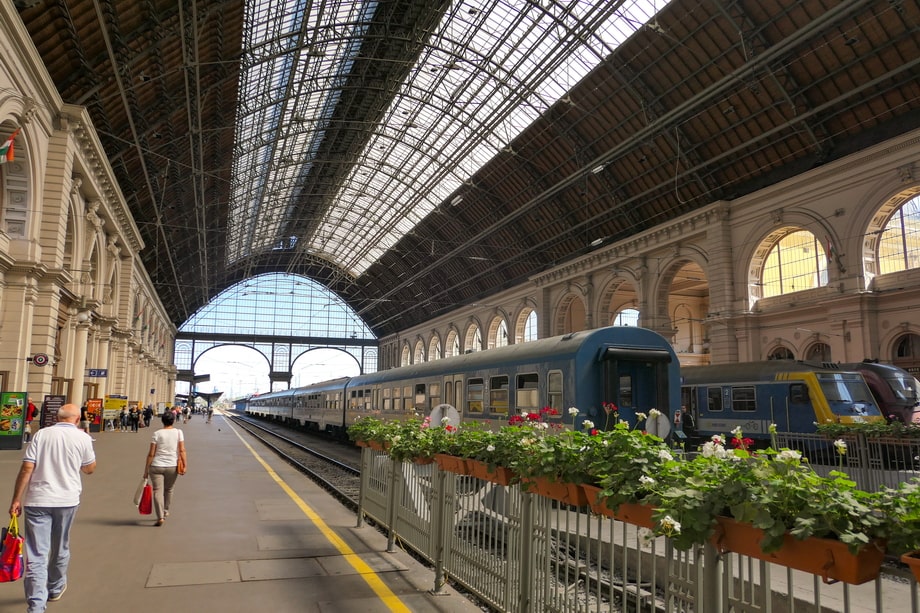 Keleti train station Budapest