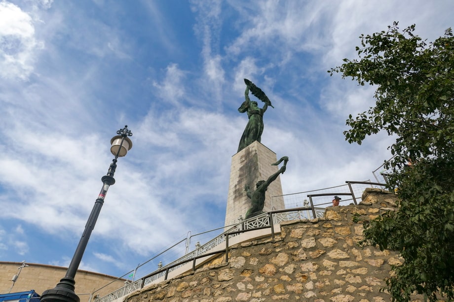 Liberty Statue Budapest filming locations