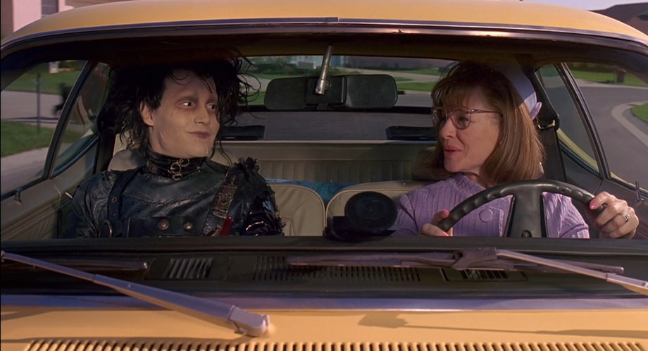 Edward Scissorhands and Peg Boggs