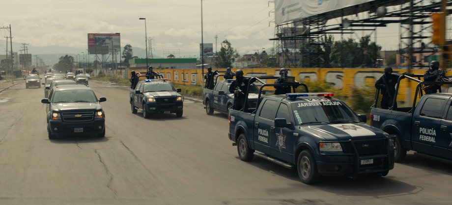 Cinematographical techniques from Sicario