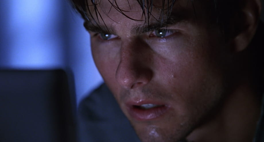 Tom Cruise in jerry Maguire (1996)