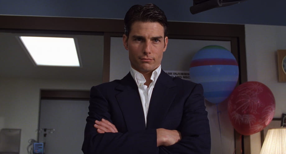 Tom Cruise played a sports agent in Jerry Maguire