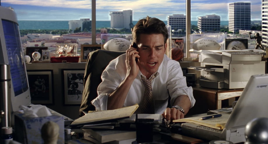 Jerry Maguire and the famous Show me the money scene